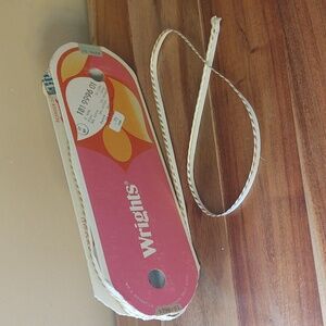 Vintage 70's Wrights Metallic Gold Trim - 30+ Yds.